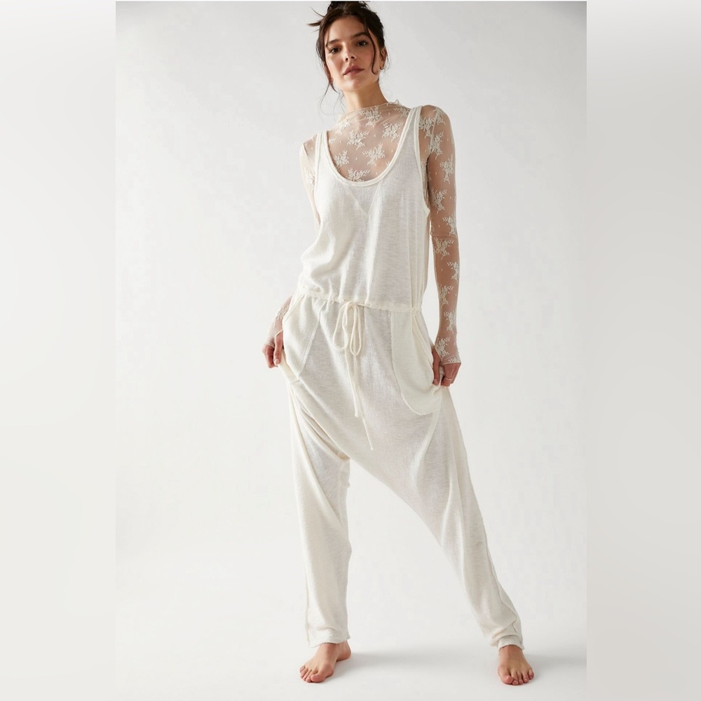 Free People On A Cloud Romper - XS/Black